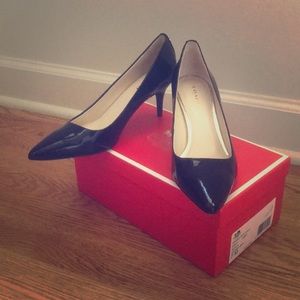Black Coach Heels/Pumps